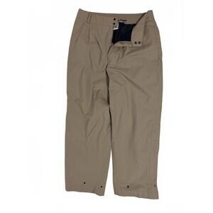Women’s M Zero Restriction Gor-Tex Golf Outerwear Tan Pants Waterproof